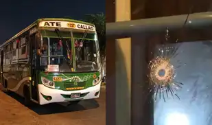 Balean bus de los 'Verdes' lleno de pasajeros en San Luis