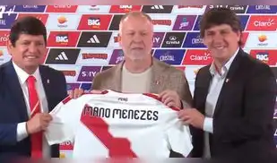 Mano Menezes fue presentado como nuevo DT de la selección peruana Mano Menezes fue presentado como nuevo DT de la selección peruana
