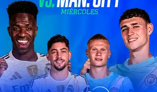 Real Madrid vs Manchester City:partido por octavos de final de la Champions