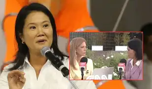 Keiko Fujimori esquiva pregunta a CNN sobre sus candidatos condenados