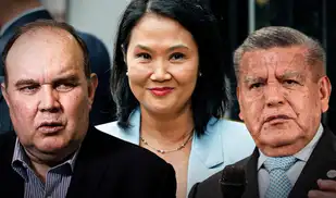 El repudio callejero a candidaturas de Acuña, Fujimori y López Aliaga