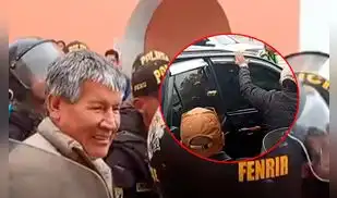 Transportistas lanzan basura a Wilfredo Oscorima y gobernador tuvo que irse resguardado