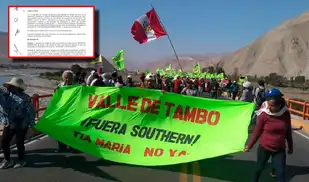 Tía María: Minem anula permiso de explotación y devuelve proyecto de cobre a evaluación