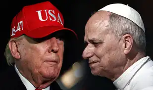 Trump enfrenta al papa León XIV por su postura contra la guerra en Irán y este le responde