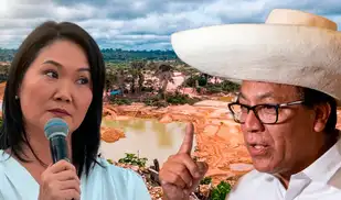 Roberto Sánchez concentra votos en zonas de minería ilegal, mientras Keiko Fujimori lidera en áreas de tala ilegal