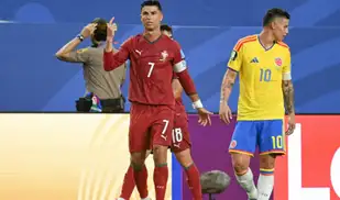 Colombia empató con Portugal de Cristiano y avanzó como líder invicto de su grupo en el Mundial