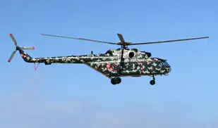 Reportan incendio en helicóptero recién reparado y entregado al Ejército
