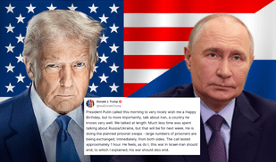 Trump receives birthday call from Putin to discuss Iran conflict