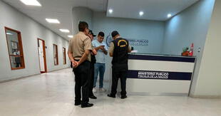 PNP allana oficina de Diviac que investiga a los hermanos Dina y Nicanor Boluarte