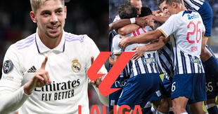 LaLiga de España destaca a 'joya' de Alianza Lima y lo compara con 'Fede' Valverde del Real Madrid