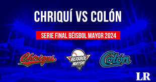 Chiriquí vs. Colón EN VIVO por RPC GRATIS: horario y canal del juego 2 por la final del Béisbol Mayor 2024
