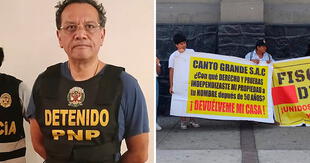 SJL: excandidato fujimorista al Congreso usurpó casas de al menos 21 familias en Canto Grande, revela H13