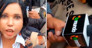 Ministra de Turismo se altera e intenta quitar micrófono a periodista: "Soy madrina de Cusco"