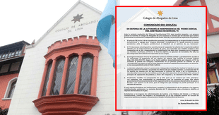 Colegio de Abogados rechaza dictamen de TC que suspende medida cautelar de Tello y Vásquez en la JNJ