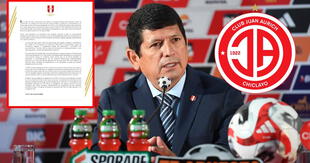 FPF responde enérgicamente a Juan Aurich tras asegurar que Lozano tiene injerencia en el TAS