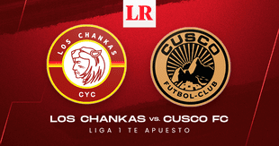 Los Chankas vs. Cusco FC EN VIVO: ¿a qué hora juegan y dónde ver el duelo por el Torneo Apertura 2024?