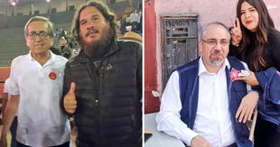 Miembros de La Resistencia se tomaron fotos con Jorge del Castillo y otros militantes del APRA