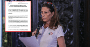 Congreso: vuelven a presentar moción de interpelación contra Hania Pérez de Cuellar por "privatización del agua"