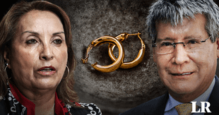 Dina Bolaurte: aretes de oro con diamantes que le regaló Wilfredo Oscorima fueron incautados