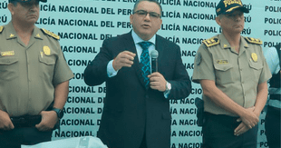 Santiváñez da sus primeras declaraciones como ministro: "Saldremos a cazar a los delincuentes"