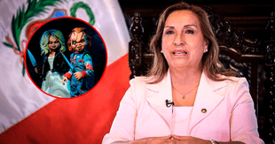 Dina Boluarte sobre "cofre presidencial":  "Fabriquen algo más inteligente , y no historias de chuky con su novia"