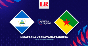 Nicaragua vs Guayana Francesa EN VIVO: horario y canal de TV del partido por la Liga de Nacional Concacaf