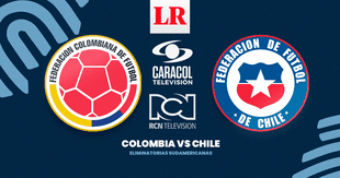 [Caracol TV y Canal RCN] Colombia vs Chile EN VIVO: horario por las Eliminatorias 2026