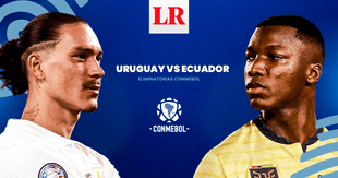 VER Uruguay vs Ecuador EN VIVO HOY: transmisión del partido por las Eliminatorias 2026