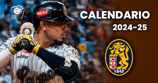 CALENDARIO de Leones del Caracas LVBP 2024-25: cronograma de juegos, horarios y canales para ver a los melenudos