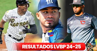 Resutados LVBP 2024-25 EN VIVO: conoce los juegos de HOY, pitchers, lineups y ÚLTIMAS NOTICIAS