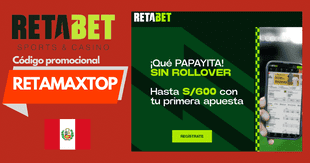 Código promocional Retabet: ingresa RETAMAXTOP | Perú