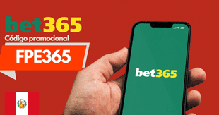 Código de bono Bet365: FPE365 | Válido para Perú