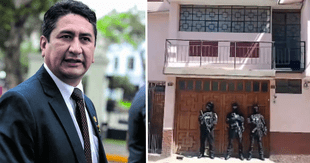 Allanan casa de la madre de Vladimir Cerrón, prófugo líder de Perú Libre, en Huancayo