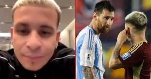 Yeferson Soteldo REVELA qué pasó durante la discusión con Lionel Messi: “Lo manoteé pa’ que sea serio”