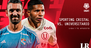 Sporting Cristal vs Universitario EN VIVO: horario, alineaciones y canal para ver partido del Torneo Clausura