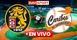 Leones vs Caribes HOY por Liga Venezolana de Béisbol Profesional 2024-25: horario, canal y cómo va la serie particular