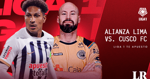 Alianza Lima vs Cusco FC EN VIVO: canal de TV, horario y alineaciones del partido por el Torneo Clausura