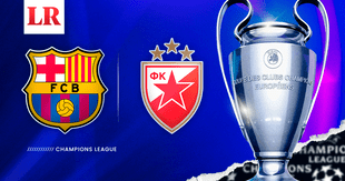 Barcelona vs Estrella Roja EN VIVO: ¿a qué hora y dónde ver el partido por la Champions League?