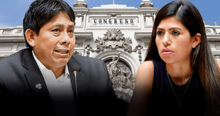 Congresista Diana Gonzales tiene cruce de palabras con Paul Gutiérrez tras retrasar cuestión previa sobre caso Reinfo