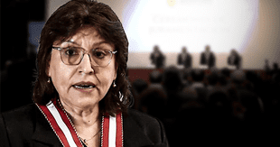 Delia Espinoza asume cargo de fiscal de la Nación sin presencia de Dina Boluarte y Congreso