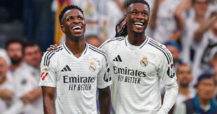 Real Madrid volvió al triunfo con tres goles de Vinícius Jr.