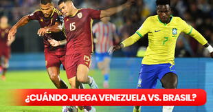 ¿Cuándo juega Venezuela vs. Brasil en el Monumental de Maturín por las Eliminatorias 2026?