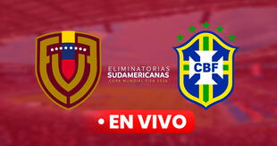 Ver Venezuela vs Brasil EN VIVO por las Eliminatorias Sudamericanas 2026: horario, canal e incidencias de la Vinotinto