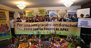 Foro social alternativo señala que APEC no solucionará los problemas del país