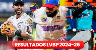 Resultados LVBP hoy EN VIVO: revisa el marcador, pitchers, lineups e incidencias vía Béisbol Play