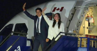 Primer ministro de Canadá, Justin Trudeau, llega a Perú para participar de el Foro APEC