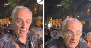 Jorge Fossati tuvo fuerte altercado con policía argentina tras no dejarlo saludar a hinchas: "No me puede prohibir"