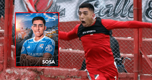 Sporting Cristal hace oficial la incorporación de Misael Sosa, proveniente de la segunda de Argentina, hasta 2027