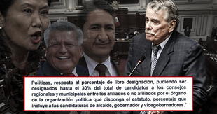 Congreso: Golpe contra los afiliados y la democracia interna de los partidos