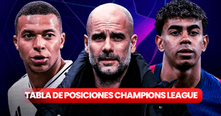 Partidos de la Champions League EN VIVO: tabla de posiciones, horarios y canales para ver los duelos de la fecha 6